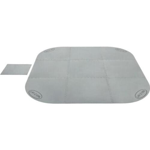 New Arrival 60309 Bestway Durable PE SPA Protector:216x216cm Square Protector For SPA+40x50cm/15.5"x19.5" Square Mat For Heater