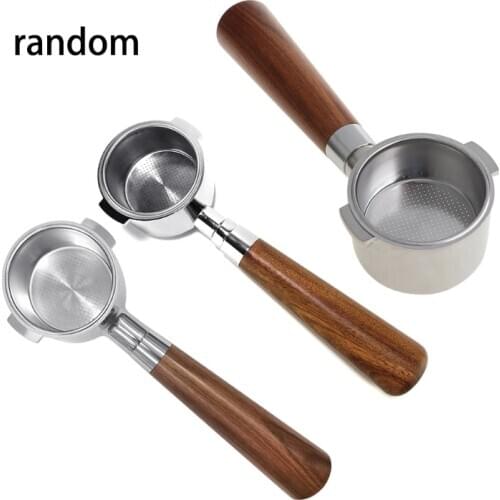 51mm Coffee Bottomless Portafilter For ECO310/ECP3420 Filter Basket Stainless Steel Replacement Espresso Machine Accessory