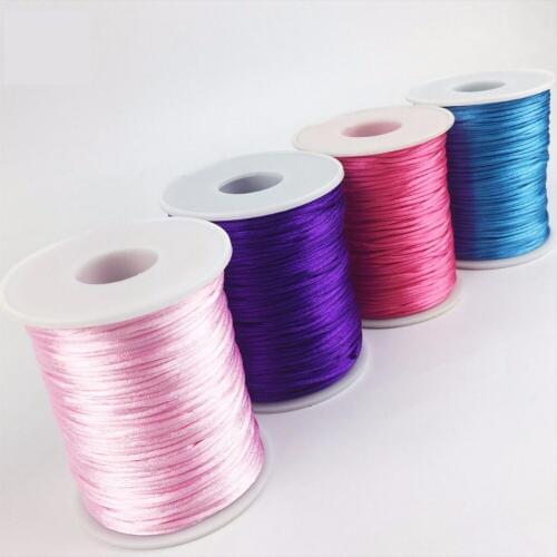 Stain Cord Perfect For Baby Bracelet Necklace Earring Toy Making Jewelry DIY Accessories 5PCS 8Colors Decor Children Room