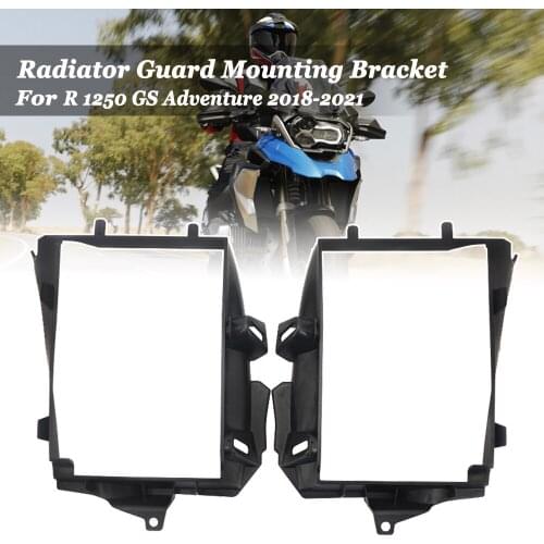 For BMW R1250GS Adventure R 1250 GS ADV 2018-2021 Motorcycle Radiator Cooled Grille Guard Frame Shell Cover Mounting Bracket Kit