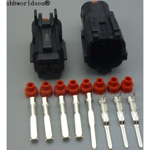 Shhworldsea 4 pin 2.2mm MG640333-5 MG610331-5 male female waterproof electrical auto KET 4 Pin Connector plug
