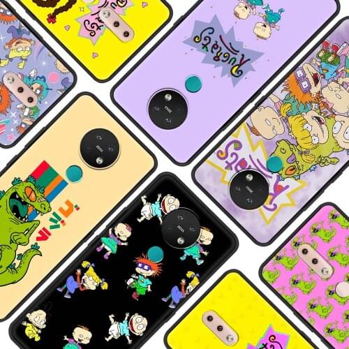 Cartoon Rugrat Silicone Phone Case For Nokia C30 XR20 G10 5.4 7.2 3.4 5.3 2.3 3.2 8.3 2.4 X10 X20 G20 C20 2.2 Cover