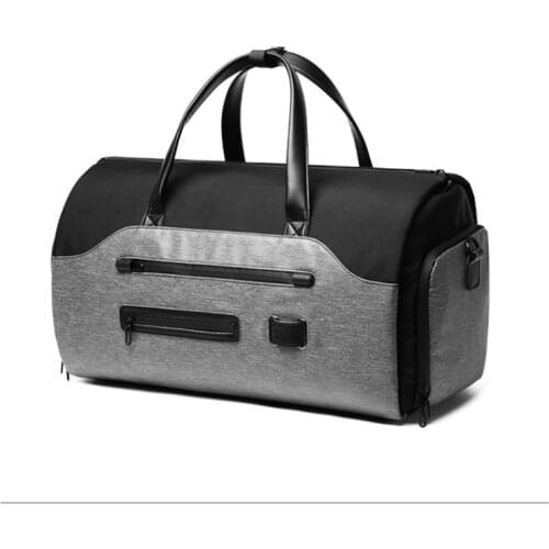 New Folding Travel Bag Mens Short-distance Business Travel Handbag Outdoor Waterproof Multifunctional Suit Gym Bag