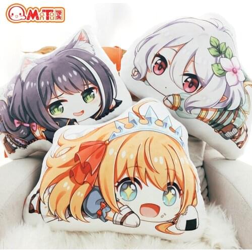 CUTE Princess Connect! Re:Dive Same Jewelry Fans Gift Link Princess Peripheral Double sided printing Pillow Gift