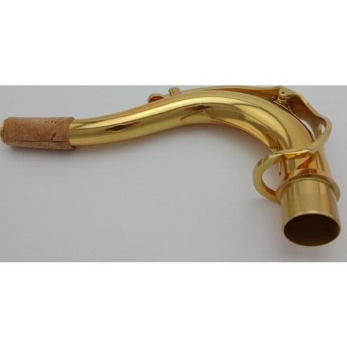 Tenor saxophone curved neck drop B paint golden sachs repair parts