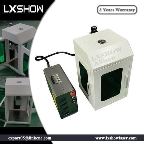 Cabinet Fiber Laser Marking Machine 20W 30W 50W Jewelery Metal Marking Engraving Machine