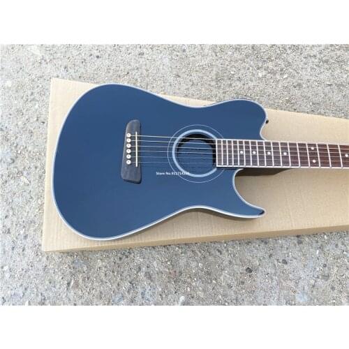 High quality black electric guitar rosewood fingerboard free shipping