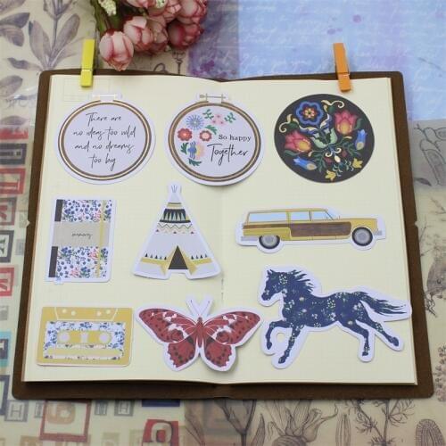 YPP CRAFT 114pcs Time To Play Cardstock Die Cuts for Scrapbooking Happy Planner/Card Making/Journaling Project