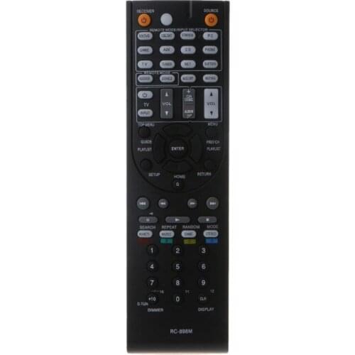 Replacement RC-898M Remote Control for Onkyo TX-NR5008 TX-NR709 TX-NR646 TX-NR747 TX-NR545 AV Receiver