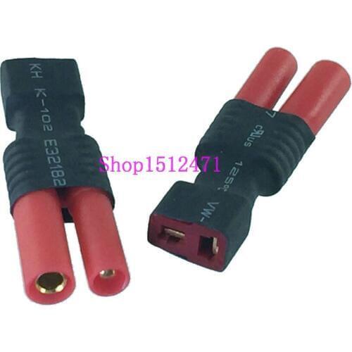 1pce 4MM 4.0MM Bullet to Female T-Plug Deans No wire adapter for RC Power