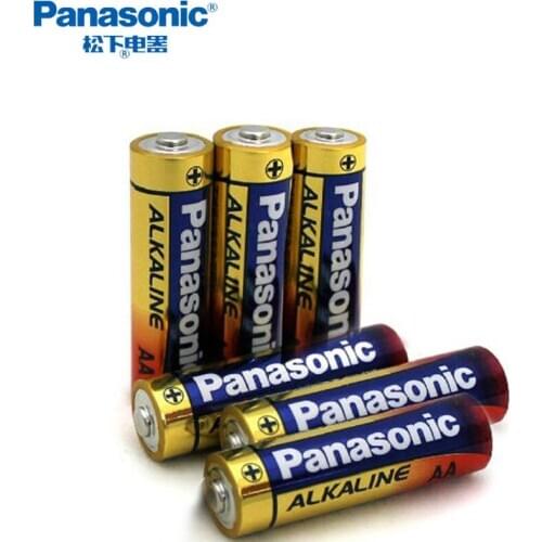 6pcs/lot Panasonic 1.5V AA Toys Alkaline Battery Primary Dry Batteries Cell For Remote Control Alarm Clock,6pcs/pack