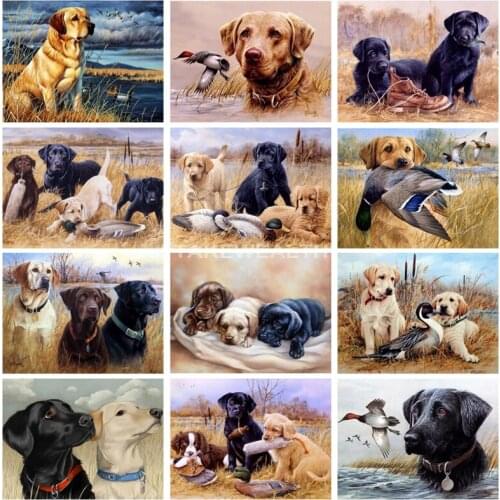Diamond Painting Dog Animal Diamond Embroidery Sale Full Square/Round Rhinestone Picture 5d Diy Diamond Mosaic ll487