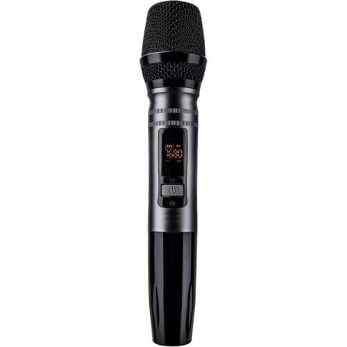 1Pcs/Set Ux2 Uhf Auto Wireless Dynamic Microphone System With Receiver For Amplifier Mixer Speaker Desktop Bus Audio