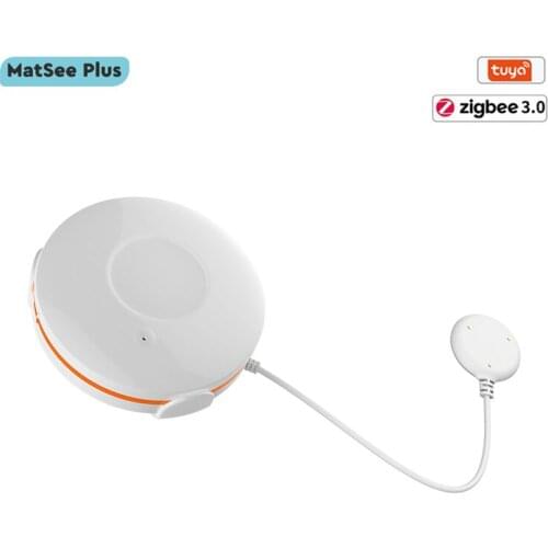 Tuya Zigbee 3.0 Smart Home Flood Detector Water Leakage Sensor IP55 Battery Powered Alarm TUYA Smart Gateway Hub Is Required