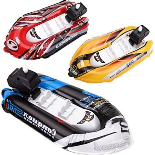 Childrens Summer Bath Toy Boat Infant Toy Fashion Waterproof Lightweight Boat Shape Mini Toy for Water Bathing