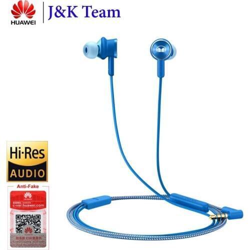 Huawei Headset Huawei Honor Earphone Monster 2 Hi Res AM17 3.5mm In-Ear with Remote and Microphone Wire Control 1.2m Headset