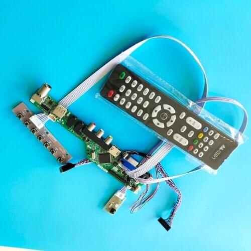 Kit for LP116WH1 TL AV Audio Display VGA panel 1366x768 40pin USB LED LVDS Screen monitor Controller board HDMI LCD remote TV