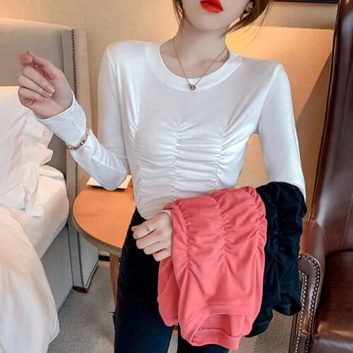 Женские футболки с длинным рукавом OLOEY China At AliExpress