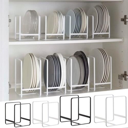 Pot Rack Cover Kitchen Plate Rack Dish Drying Rack Kitchen Dish Rack Plate Organizer Drainer Cabinet Sort Rack