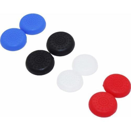 100x Fundas de silicona para Joystick mando de For Sony PS4 PS3 xbox 360 Playstation 4 Controller Thumb Grips