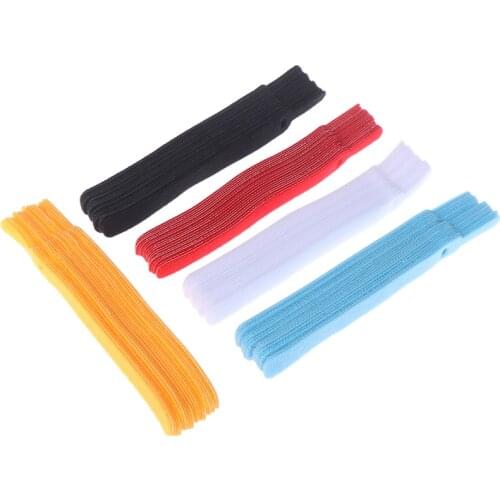 Ties Management Cable Organizer Wire Protector Hot 20Pcs Reusable Fastening Cable Winder Organizer Earphone Mouse