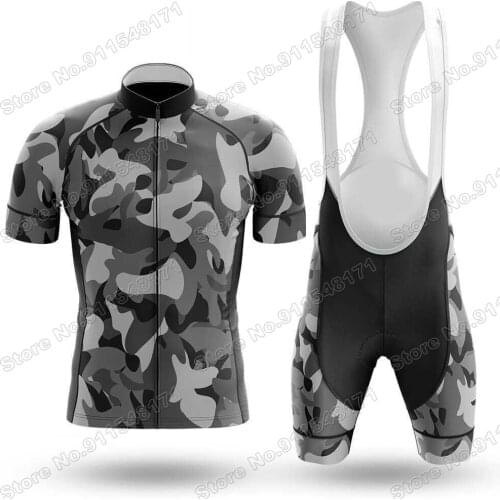 Maillot Grey 2021 Mens Cycling Jersey Set Summer Bicycle Clothing Road Bike Shirts Suit Bicycle Bib Shorts MTB Ropa