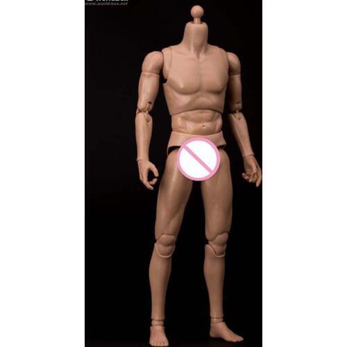 WorldBox 1/6 Muscular Narrow shoulders AT011 Male Man Ferrite Body Ver. for 1/6 Man Head sculpt Figure Toys Gift Collections