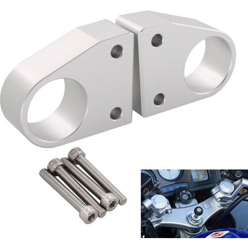 CNC Machined Clamp Mounts Extension Kit for HONDA VFR800 2015 2016 2017 ADV