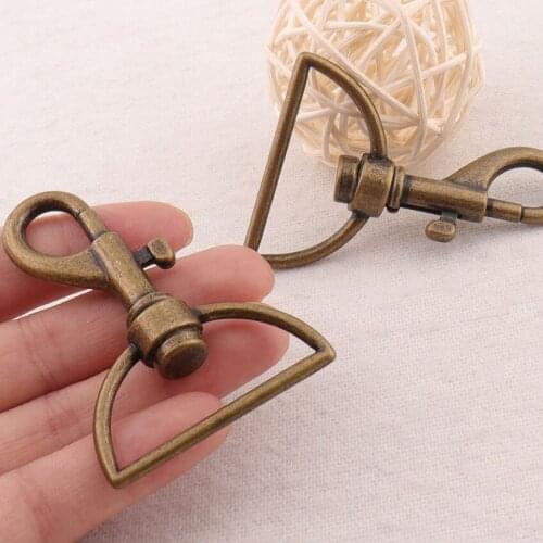 1 1/2"38mm Antique Bronze Lobster Swivel Clasps Bag Purse Strap Handbag Hook Swivel Snap Purse Hook 4 PCS
