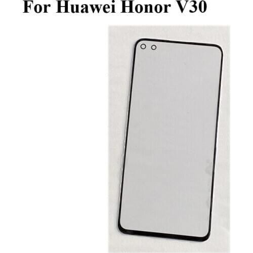 2PCS For Huawei Honor V30 5G Outer Glass Lens touchscreen Touch screen Screen Honorv30 Glass Cover without flex For Honor V 30