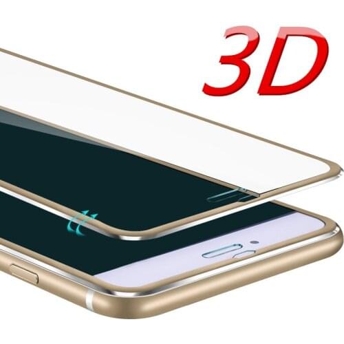 3D Full Screen Coverage Titanium Alloy 2.5D 9H Tempered Glass Screen Protector Flim for iphone 6 7 8 X XS max XR 100pcs/lot