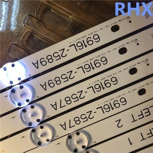 8piece/lot FOR LG49inch 6916L-2586A 6916L-2587A 6916L-2588A 6916L-2589A 100%NEW