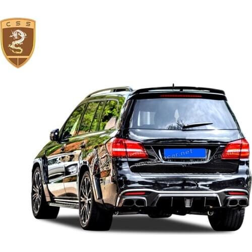 Car Rear Tail Wing Trunk Lip Spoiler For Mercedes Benz GLS B Style