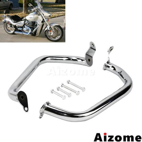 Motorcycle Bumper Highway Engine Guard Frame Steel Engine Crash Bar For Suzuki Boulevard M109R 2006-2017