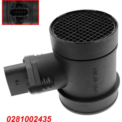 Free Shipping Mass Air Flow Meter Sensor 0281002435 95560612331 For Porsche Cayenne 955 2002-2010 SUV 4.5L V8 S Sport
