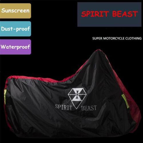 SPIRIT BEAST High Quality Waterproof Outdoor Motorcycle Moto Cover Electric Bicycle Covers Motor Rain Coat Waterproof Suitable