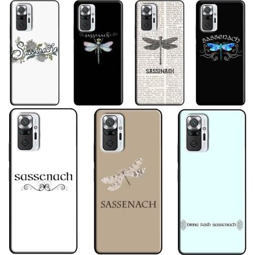 Outlander Sassenach For Xiaomi Redmi Note 10 Pro Note 9S 8T Note 9 8 Pro Case For Redmi 9 9A 8A 9C 9T Cover