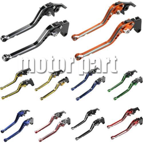For 2004-2008 BMW K1200S K1200R Sport R1200S R1200ST 2010-2013 R1200RT R1200 Mixed-color CNC Motorcycle Long Brake Clutch Levers