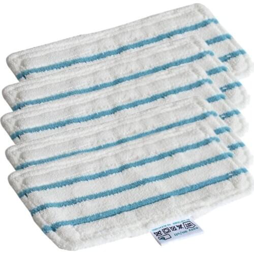 New 5PCS Mop Pads for Black & Decker Steam Mop FSM1610 FSM1630 Washable and Reusable Replacement Mopping Cloth