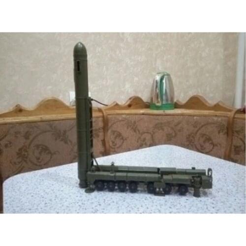 NEW Tools 1/72 Russia RT-2PM2 SS-27 Sickle B Topol M intercontinental ballistic missiles model kits MZKT-79221 Truck Car Toy