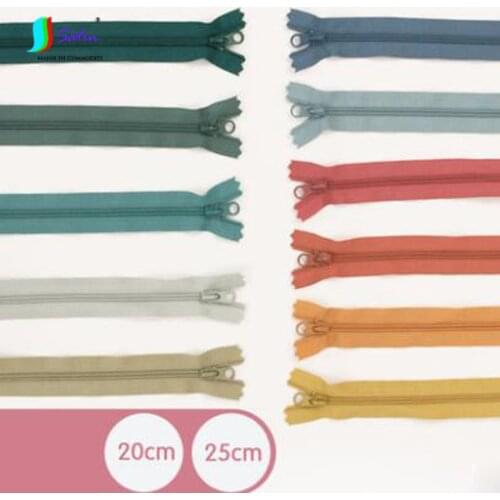 10pcs Wholesale Candy Color Nylon Close-End Zipper Handbag Pants Shose Dress Sew Decoration Diy Home Accessories Material Zipper