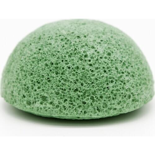 Organic Konjak Sponge For Skin Cleansing Natural Facial Makeup Konjac Shirataki Sponge