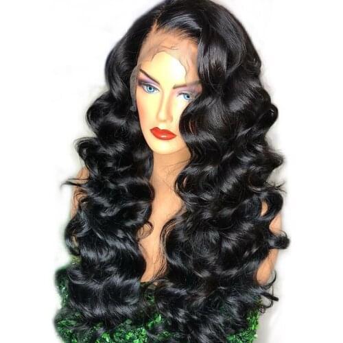 Loose Deep Wave Human Hair Wigs 13x4 Lace Front Wig For Women Brazilian Remy Hair Pre Plucked 4x4 Closure Wig With Baby Hair KL