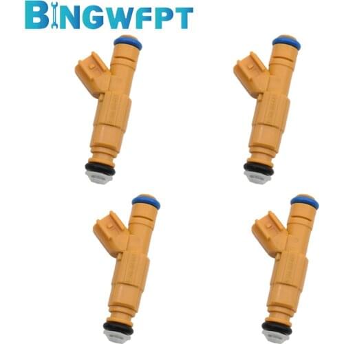 4PCS Fuel Injector 0280155857 XW7E-A5B for Ford for Lincoln Town Car for Mercury Grand Marquis