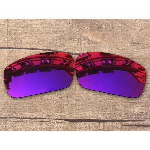 Vonxyz Midnight Mirror Polarized Replacement Lenses for-Oakley Crankshaft Frame