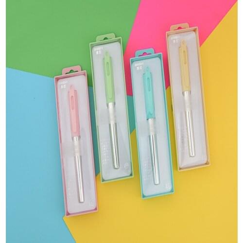 High Quality Fountain Pens Fashion Color Gift Box Business Office Finance School Student Stationery Supplies