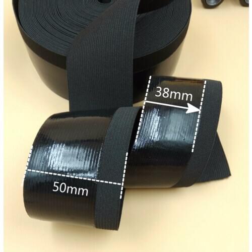 2" No Slipping Silicone Elastic 5 Meters For Diy Extra Grip Craft 50mm Webbing Width Silicone Width 38mm Sewing Accessories