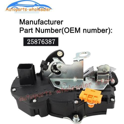 25876387 Fit For 07 -12 Silverado Sierra Tahoe Right Front Door Latch Actuator car accessories Auto parts auto accessorie