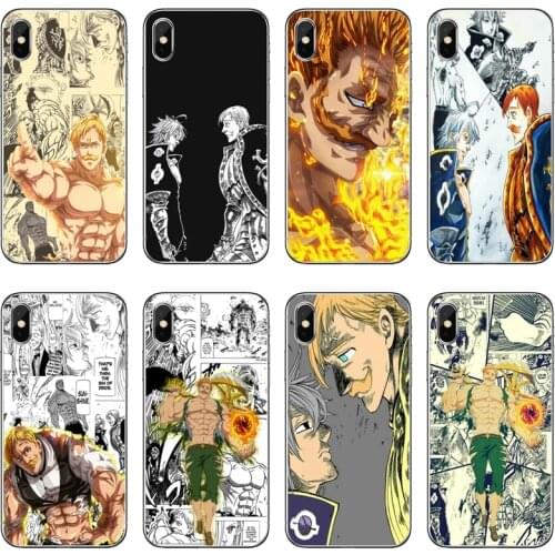 Escanor lion pride anime Silicone Phone Case For Xiaomi Redmi 9T 9C 9A 7 7A K20 6 6A S2 Redmi Note 9S 9T 9 8 8T 7 6 5A Pro