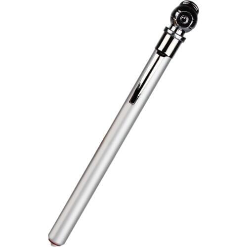 LEEPEE Pen Shape Emergency Use Silver Tire/Tyre air pressure Test Meter 5-50 PSI Pressure Gauge Portable Durable Car Styling